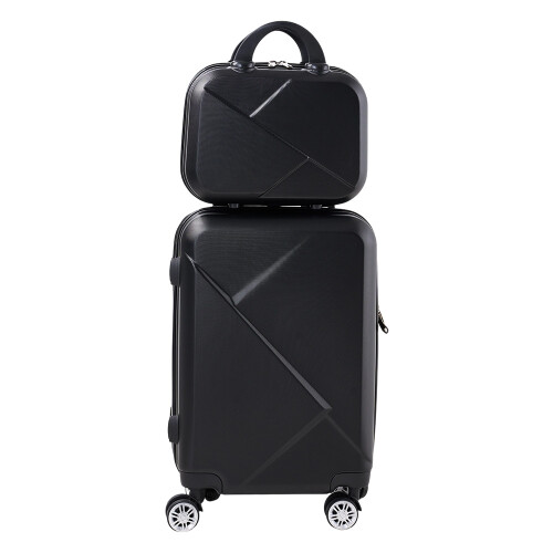 Living And Home 14+20 inch Lightweight ABS Hard Shell Suitcase 1