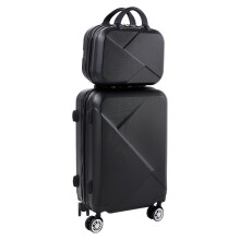14+20 inch Lightweight ABS Hard Shell Suitcase