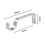 (Silver) Metal Curtain Pole Bracket 28mm 2pcs 2