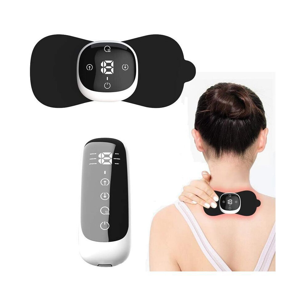 Wireless TENS Machine for Pain Relief TENS Unit Heated Rechargeable Muscle Stimulator EMS Massage