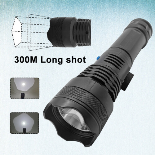 L-839 USB Rechargeable Spotlight Mini Portable XPE Glare LED Flashlight 2