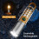 X10-P50 Outdoor LED Flashlight Multi-Functional Camping Lighting Flashlight Portable Rechargeable Work Lamp 4