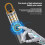 X10-P50 Outdoor LED Flashlight Multi-Functional Camping Lighting Flashlight Portable Rechargeable Work Lamp 5