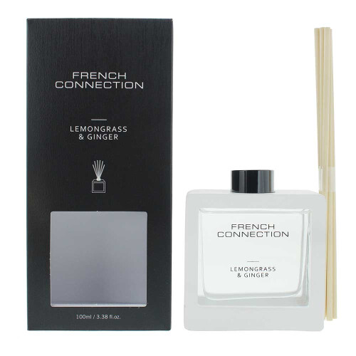 FCUK French Connection Lemongrass & Ginger Diffuser 100ml