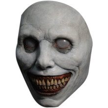 Pelottava Halloween-naamio, yhteensopiva aikuisten kanssa - Hymyilevät demonit, kauhunaamarit cosplay pelottavan Halloween-asun rekvisiitta, yhteenso