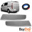 Rear Spoiler Painted Moondust Silver for Ford Transit Tourneo Custom 2012-2023 1