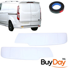 Rear Spoiler Painted Frozen White for Ford Transit Tourneo Custom 2012-2023