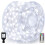 String lights 600 LED 60 meters, cold white string lights IP67 Waterproof with remote control 8 modes Timer Dimmable, Connect Christmas lights compat 1