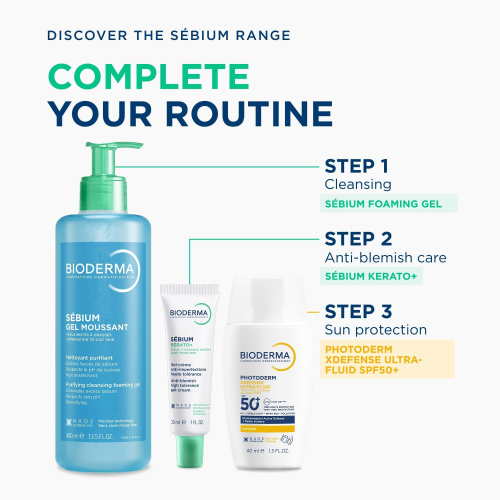 Bioderma Bioderma Sebium Foaming Gel 400ml 1