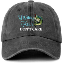 Morsom fisketrykk justerbar baseballcaps