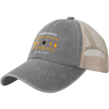 Solar Eclipse2024 Truckerkeps – Justerbar Snapback