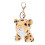 Plüsch-Leoparden-Schlüsselanhänger – PP-Baumwolle – 10 cm 1