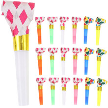 20 trombette da festa in PVC per compleanni e festività