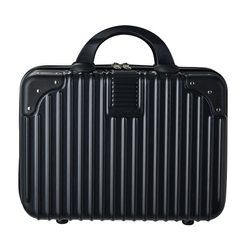 Living And Home 13 inch Lightweight PP Hard Shell Suitcase Portable Makeup Travel Case 1