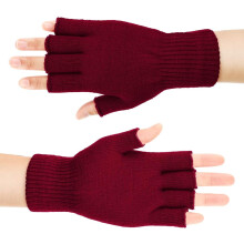 Vinterfingerlösa handskar – Mjuk polyester – En storlek