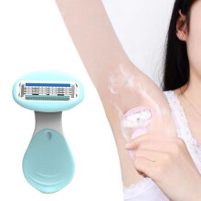D940L Hair Removal Instrument Matching Female Manual Shaving Knife(Green)