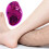 Χειροκίνητη ξυριστική μηχανή Nano Gentle Epiler Foot Peeler, Χρώμα: Ροζ Κόκκινο 1