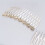 Pettine per capelli da donna con fiore e strass – 2 pezzi 1