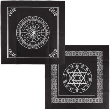 Altarduksset Sol & Pentagram Design 50cm2 st