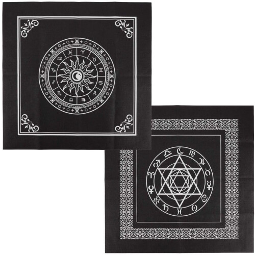 Altarduksset Sol & Pentagram Design 50cm2 st
