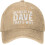 Dave Dad Baseballpet – Verstelbare unisex pet 1
