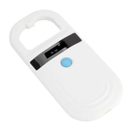 Microchiplezer voor huisdieren - OLED-display - USB-oplaadbaar - FDX-B-compatibel