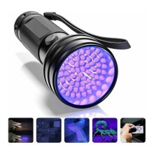 51 LEDs, 395 nm UV-LED-Taschenlampe, unterstützt die Erkennung von Haustierurin