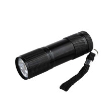 PCS 9 LEDs 395NM Mini UV Flashlight Fluorescent Agent Detection Pen Security Light