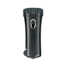 SB-3046C LED Alarm Emergency Flashlight Outdoor Waterproof Hand-Cranked Rechargeable Lighting Torch(Black)
