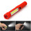 Multifunction Portable Mini COB LED Working Light Pen Style Outdoor Flashlight(Red) 1