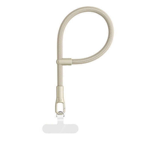 Phone Lanyard Adjustable Hand Wrist Strap Lanyard with Tether Tabs Universal Cellphone Lanyard Strap Auto Locking Design Camel