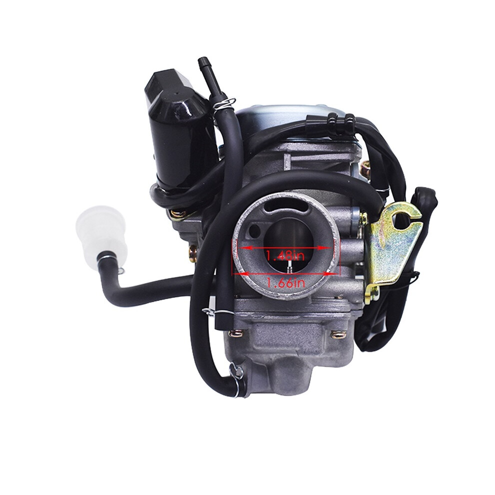 24Mm Carburetor With Electric Choke Replacement For Gy6 150Cc Mopeds Scooters Atvs 9477705667509