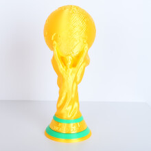 Trophy 2026 USA-Canada-Mexico: Handcrafted Soccer Trophy(25cm Bright Gold)