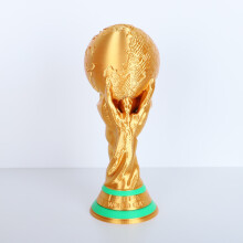 Trophy 2026 USA-Canada-Mexico: Handcrafted Soccer Trophy（25cm Antique Bronze）
