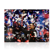 Ronnie O'Sullivan Signed Snooker Photo: Confetti