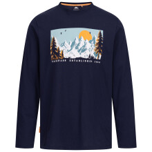 (XXL, Navy) Trespass Mens Long Sleeve T-Shirt - Edwardo