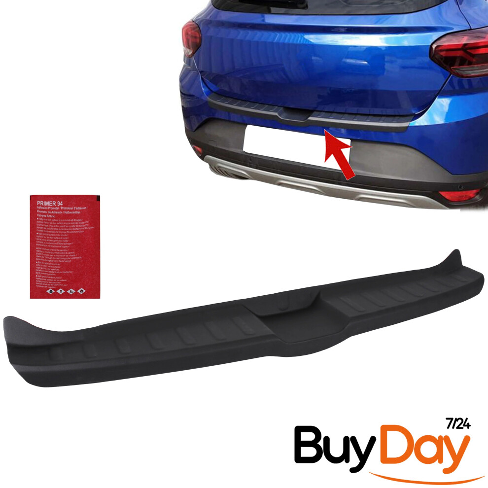 Rear Bumper Protector Sill Cover Guard Abs For Dacia Sandero 21-On Black 769152632131