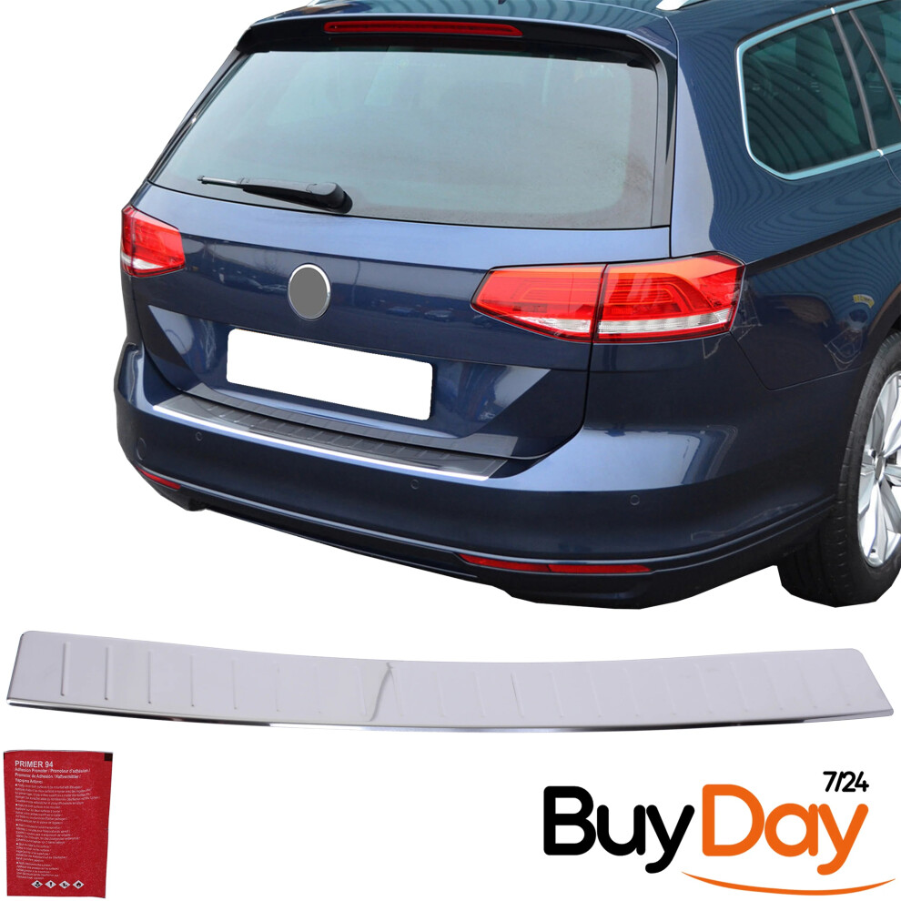 Rear Bumper Protector Sill Cover Stainless Steel For Passat B8 Variant Alltrack Estate 14-On 769152632322