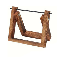 360 Degree Rotating Wooden Yarn Organiser Holder Thread Spool-L