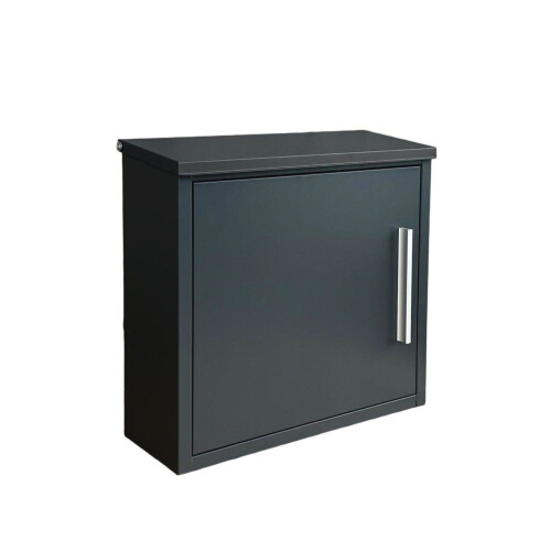 Metal Wall-Mounted Mailbox, Weatherproof, Lockable