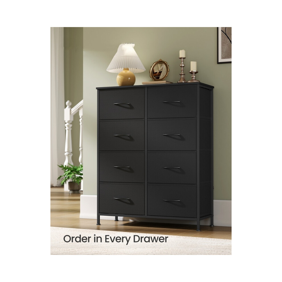 Songmics (Black) Chest Of Drawers For Bedroom, Closet