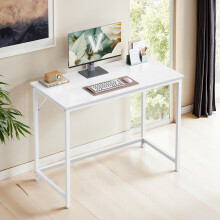 (Maple White) Computer Desk, for Home Study, Bedroom, 100 x 50 x 76 cm