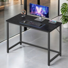 (Black) Computer Desk, for Home Study, Bedroom, 100 x 50 x 76 cm