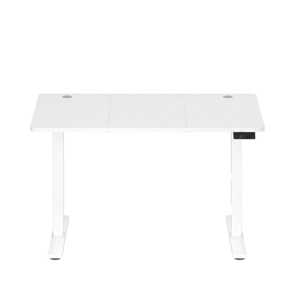 Vasagle (Cloud White) Height Adjustable Desk, Electric Standing Desk, 4 Memory Heights, Sedentary Reminder, 120 X 60 Cm