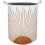 Coș de rufe Boho Terracotta, rotund, pliabil, 45 l 1