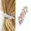 Conjunto de 2 presilhas de cabelo com strass para mulheres e meninas. 1