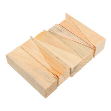 Türstopper aus Holz in Keilform – 10er-Pack