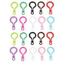 32 Stück Kunststoff-Karabinerverschlüsse für Halsketten und Armbänder
