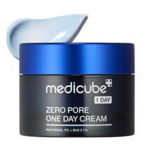 Medicube Zero Pore One-Day Cream 1.7 fl.oz - Visibly Smaller Pores  Controls Excess Oil - Pore Refining Cream with Panthenol  Salicylic Acid  and