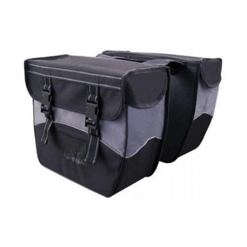 Sacoche de vélo - Greenlands - Double sac 34L - Polyester imperméable - Sangles